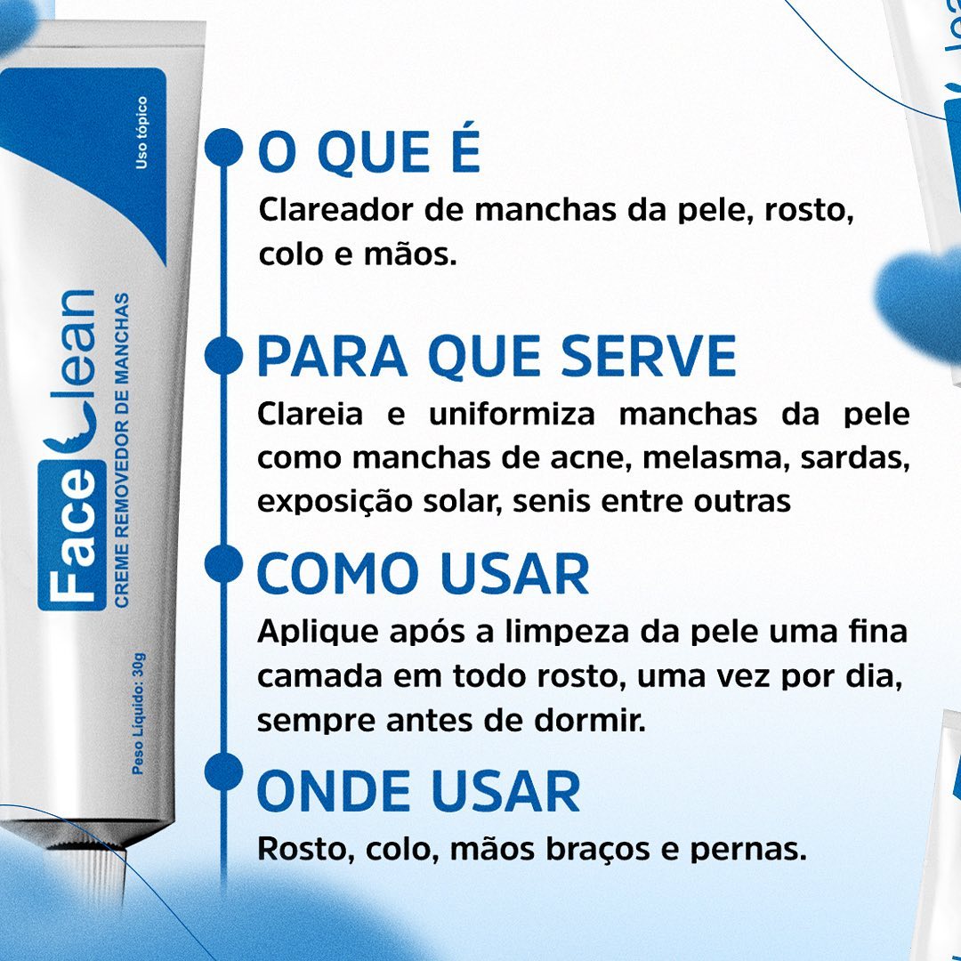 Face Clean Brasil Facebook ad: Nossa Linha