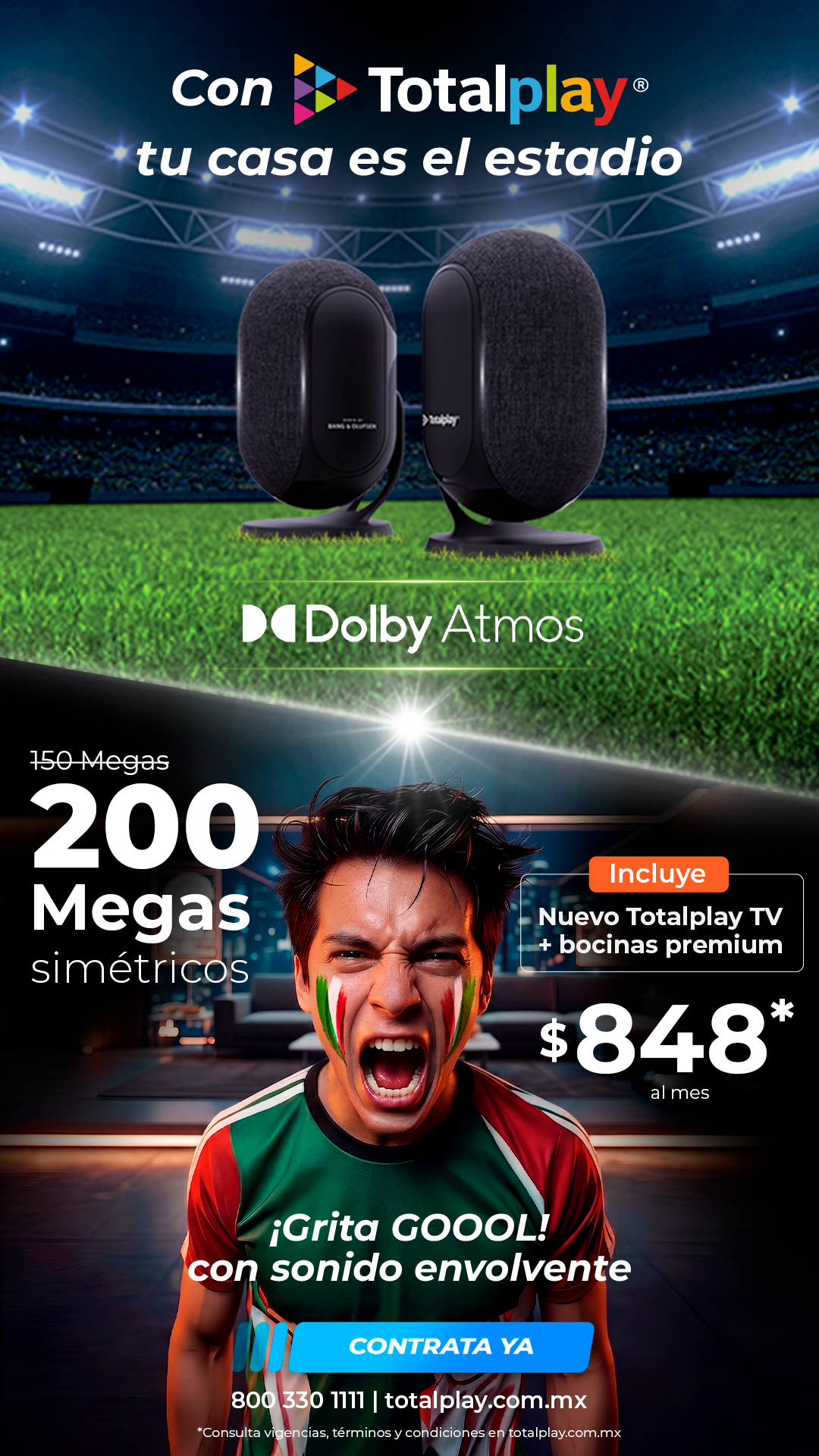 Totalplay Facebook ad