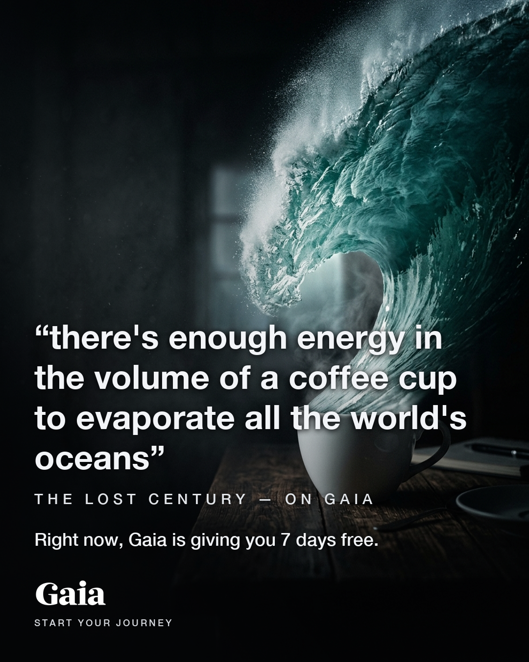 Gaia Facebook ad
