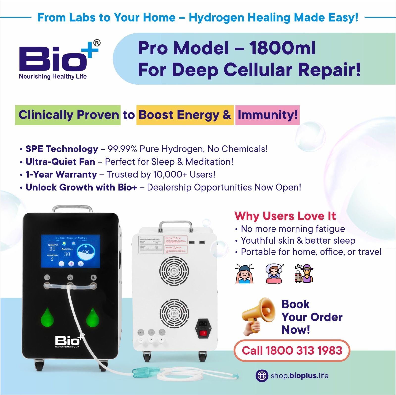 BioPlus Water Facebook ad