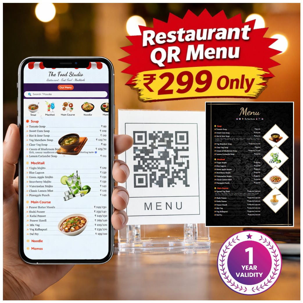Makemyqrmenu Facebook ad from Jun 10, 2026