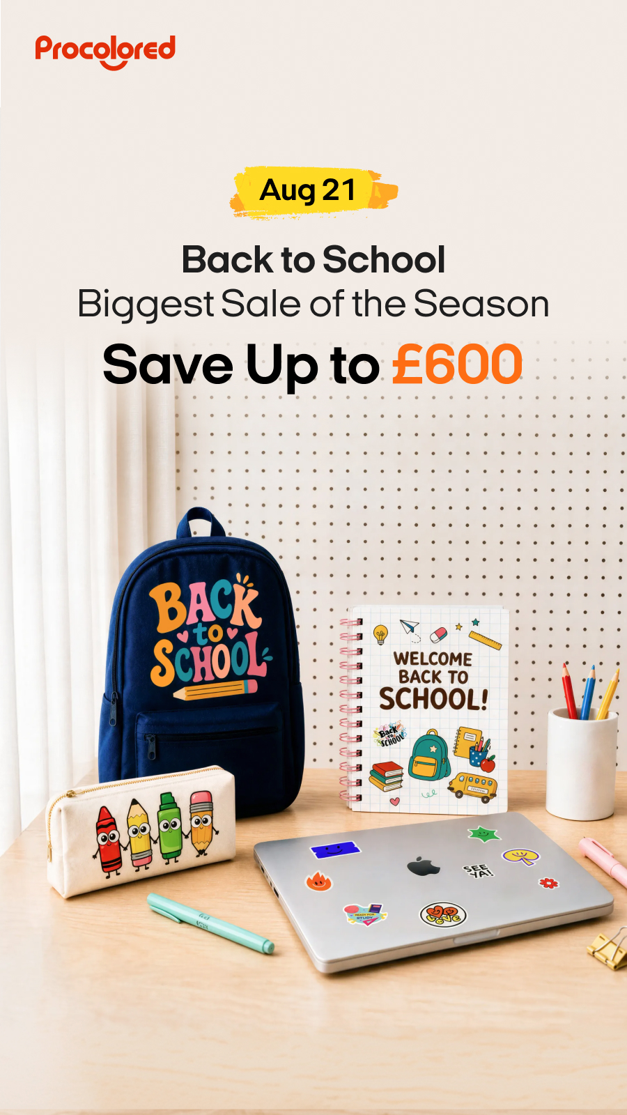 Procolored UK Facebook ad