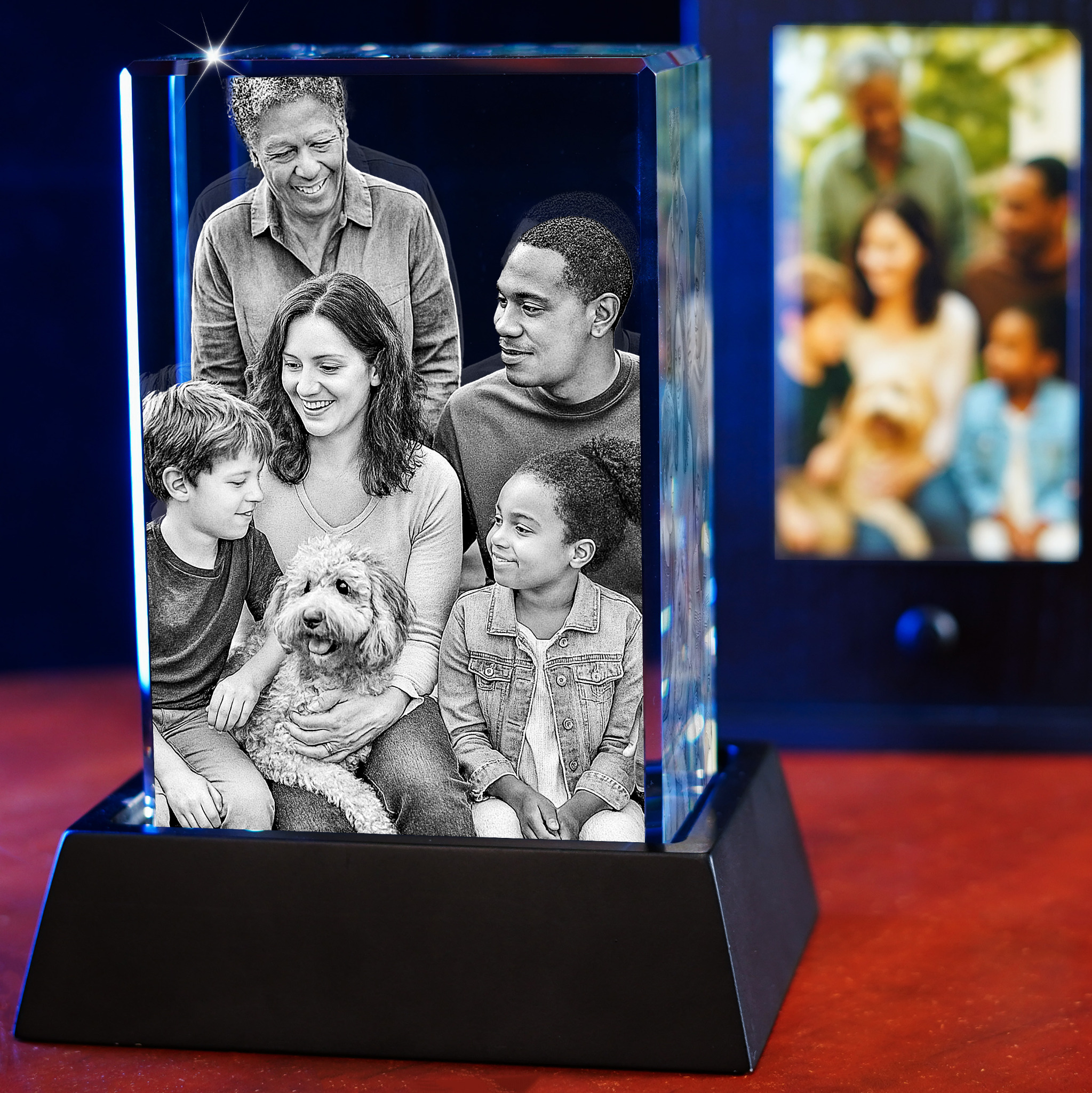 3D Crystal Facebook ad