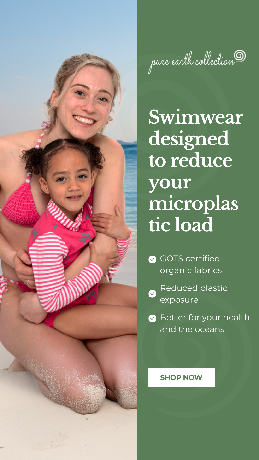 Pure Earth Collection - Non-Toxic Family Lifestyle Brand Facebook ad
