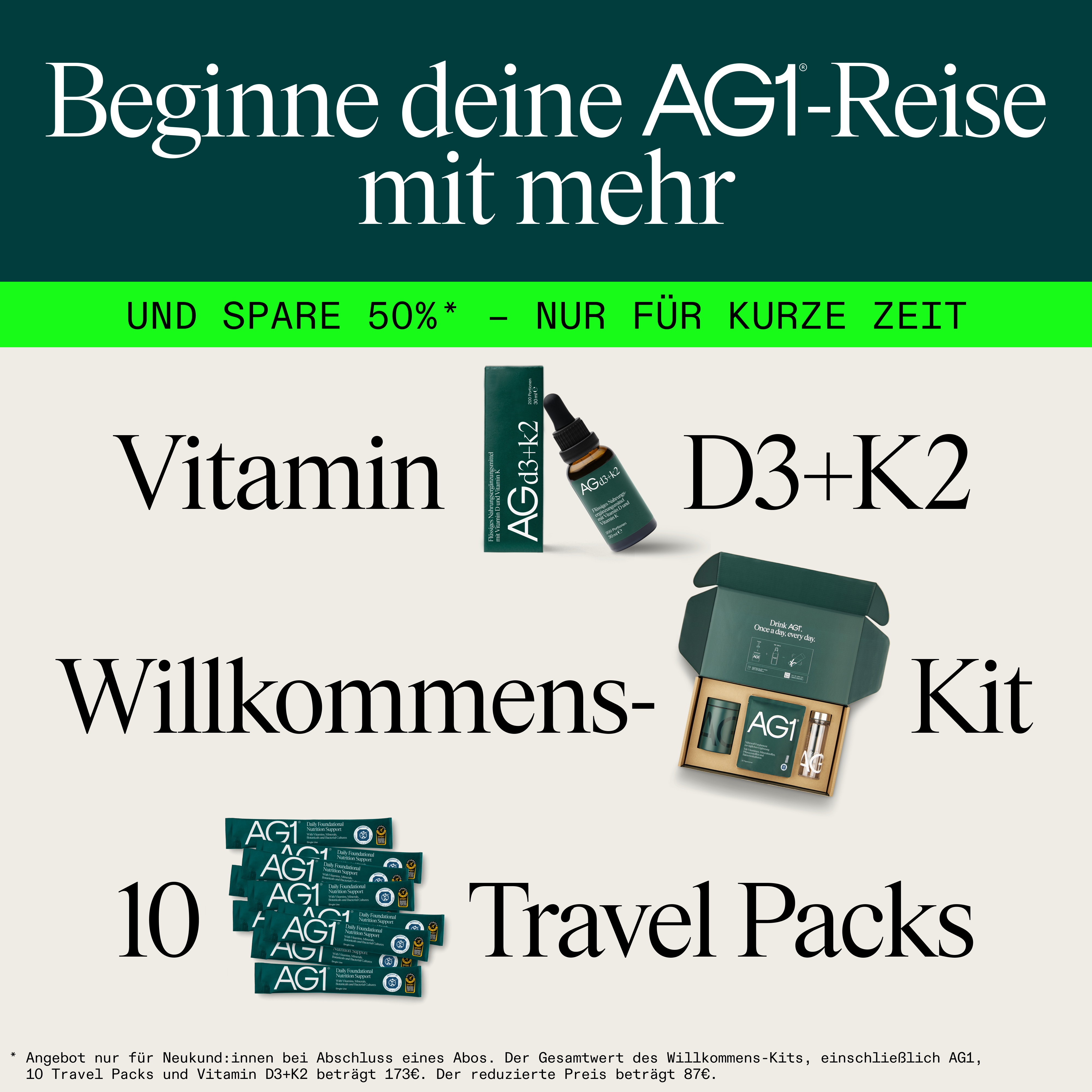 AG1 Deutschland Facebook ad
