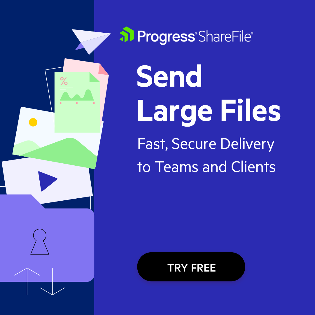 Progress ShareFile Facebook ad