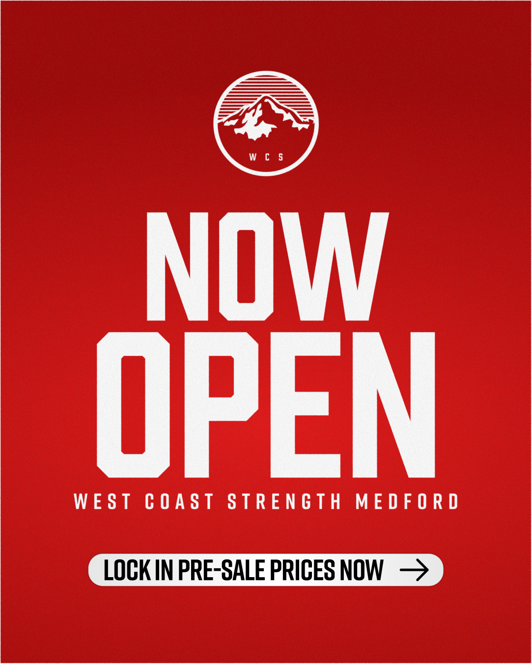 West Coast Strength - Medford Facebook ad