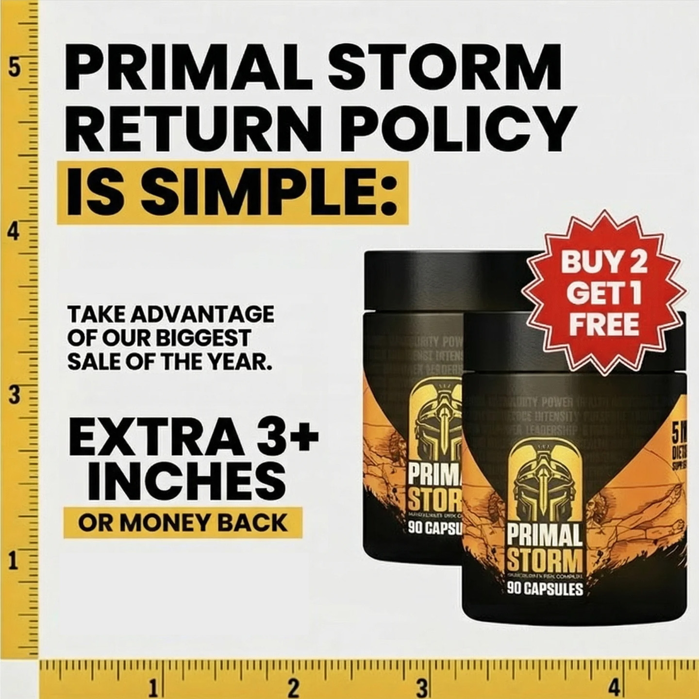 Primal Storm Supplements Facebook ad