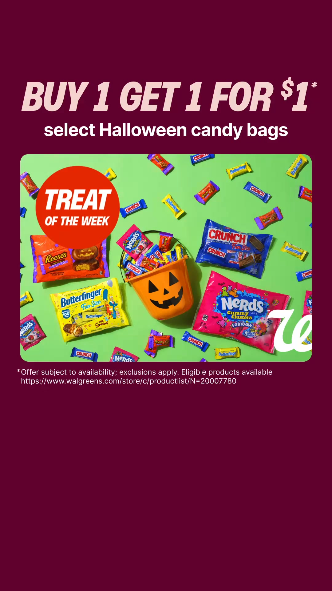 Walgreens Facebook ad: Treat of the Week
