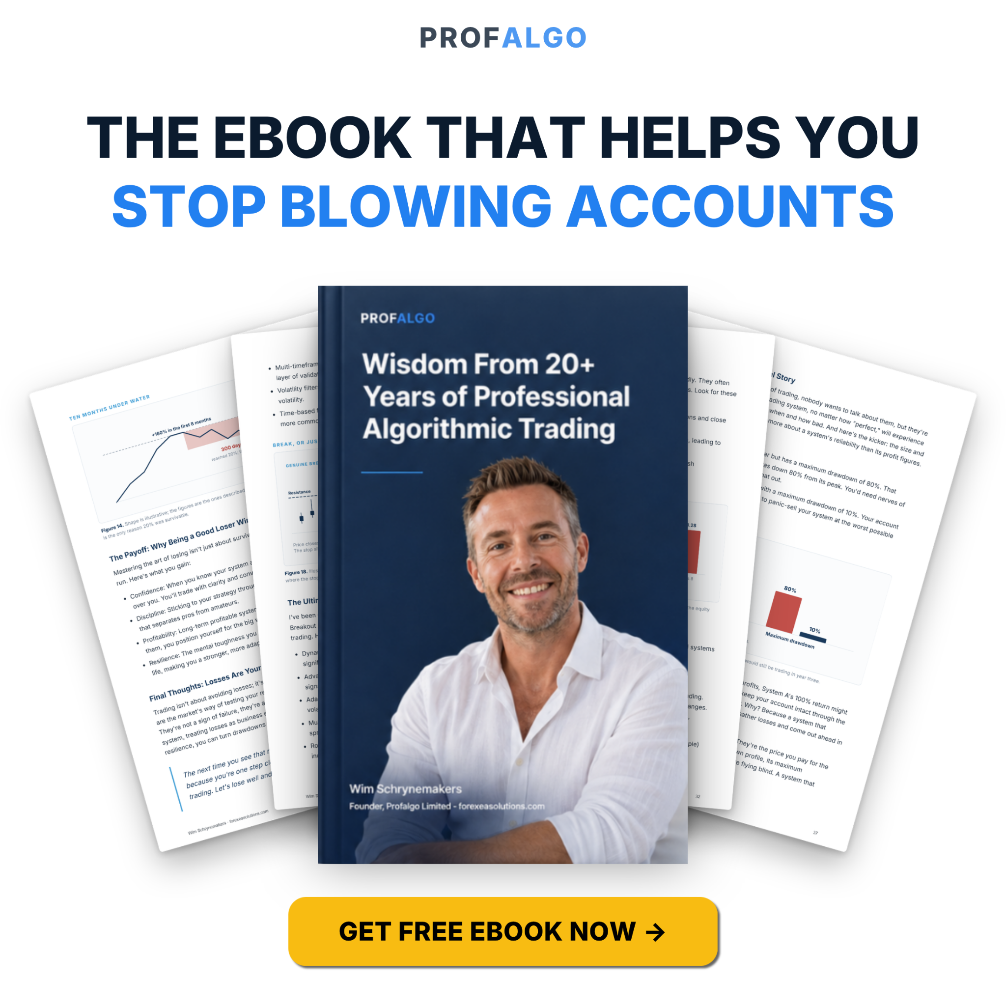Profalgo Facebook ad: Claim Your Free Ebook Now