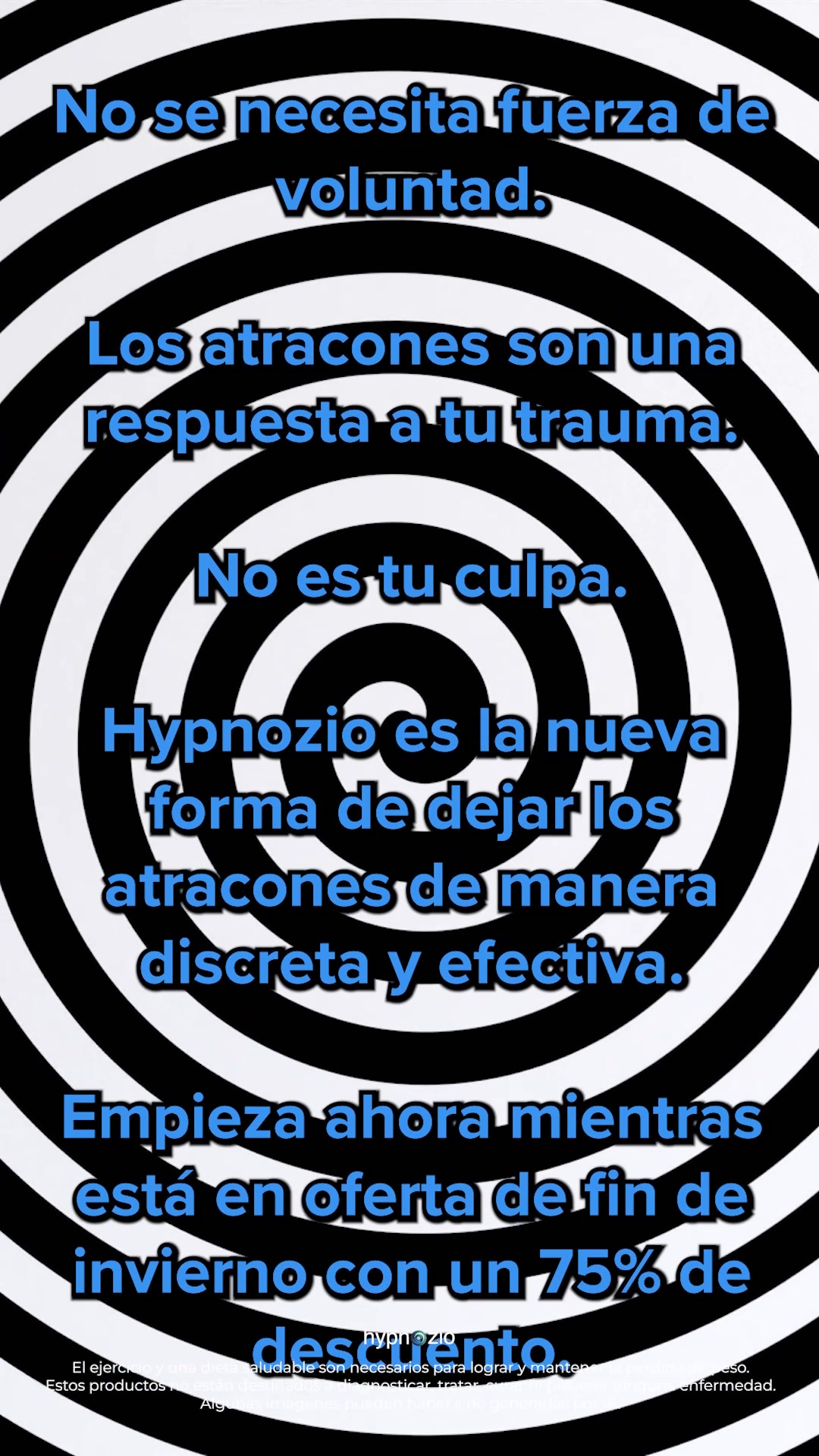 Hypnozio: power of hypnotherapy Facebook ad