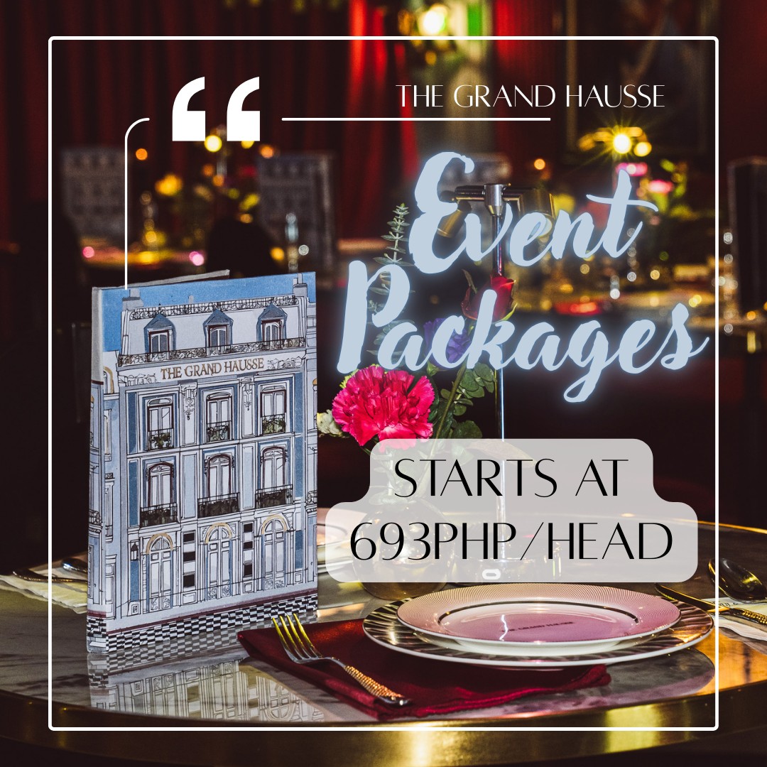 The Grand Hausse Facebook ad: EVENTS? Or a Romantic Date?