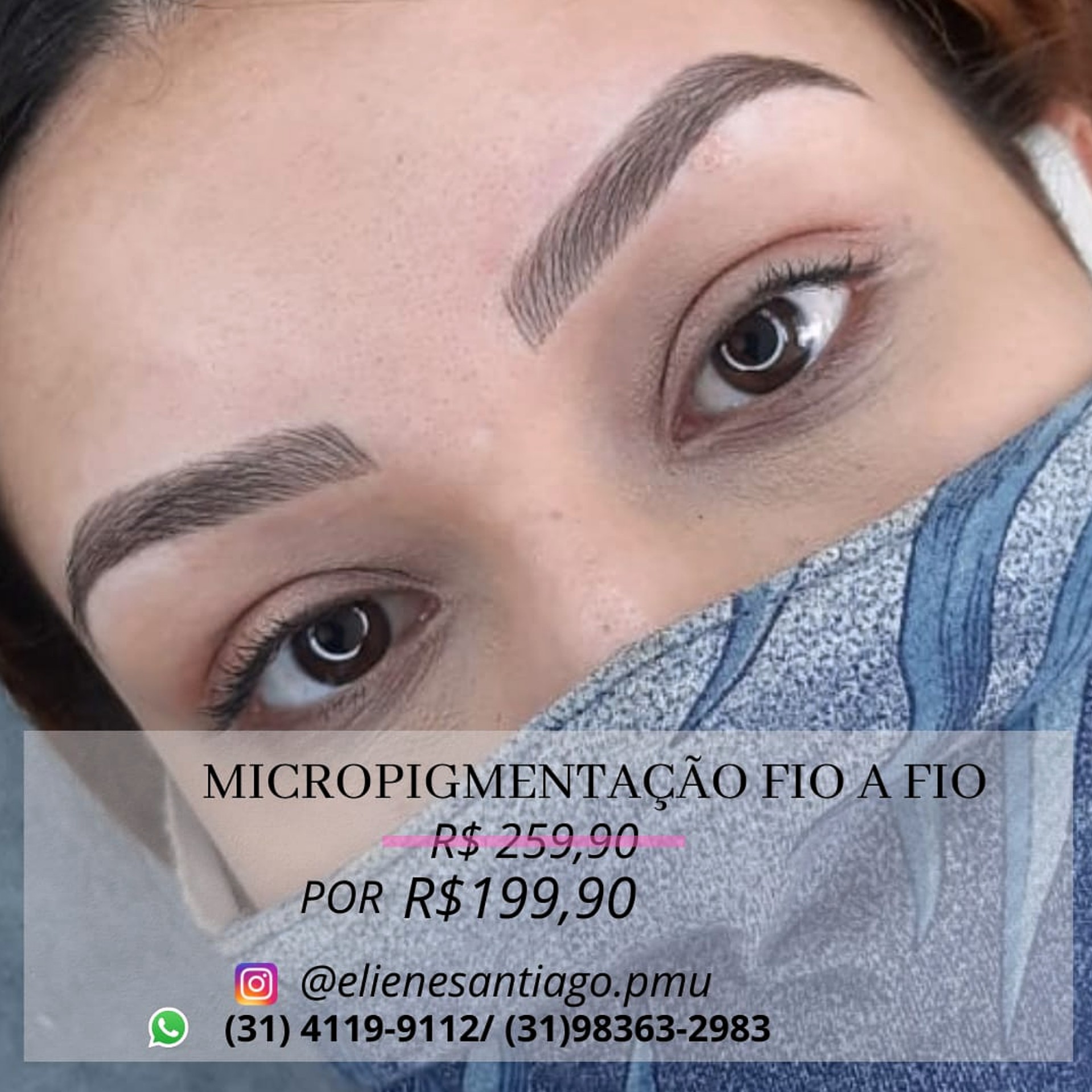 Eliene Santiago Micropigmentação e Estética Facebook ad: Procedimento realizado por profissional e o resultado é…