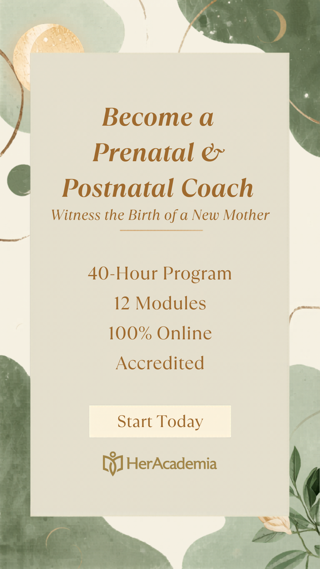 HerAcademia Facebook ad
