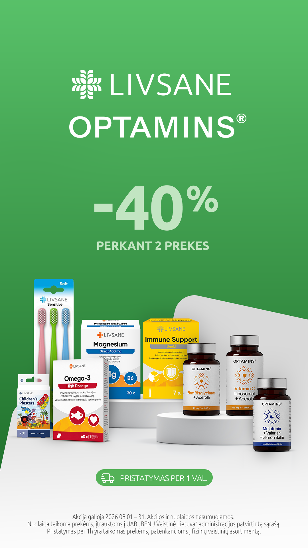 BENU Vaistinė Facebook ad