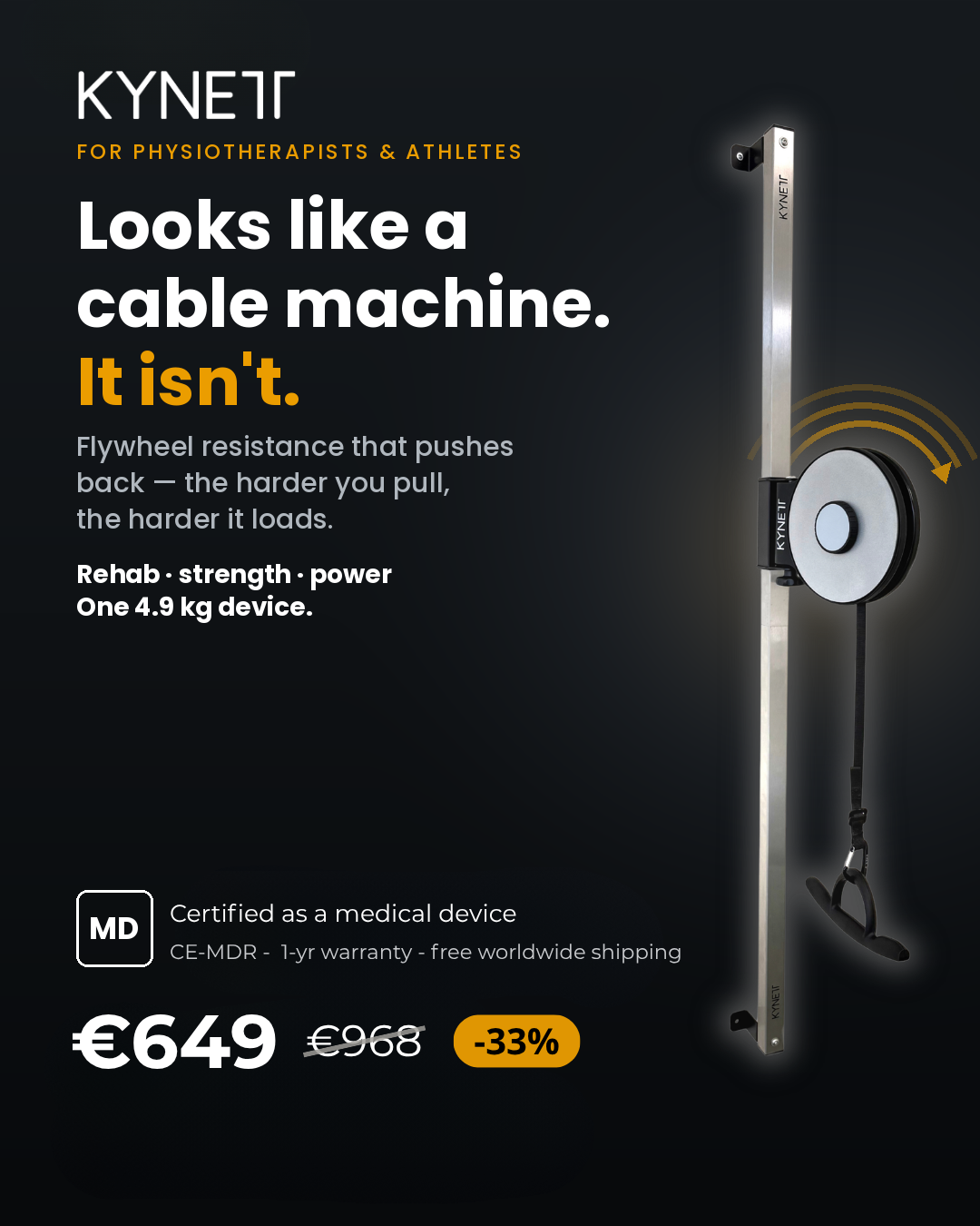 Kynett_com Facebook ad: Game Changer | Workout Anywhere