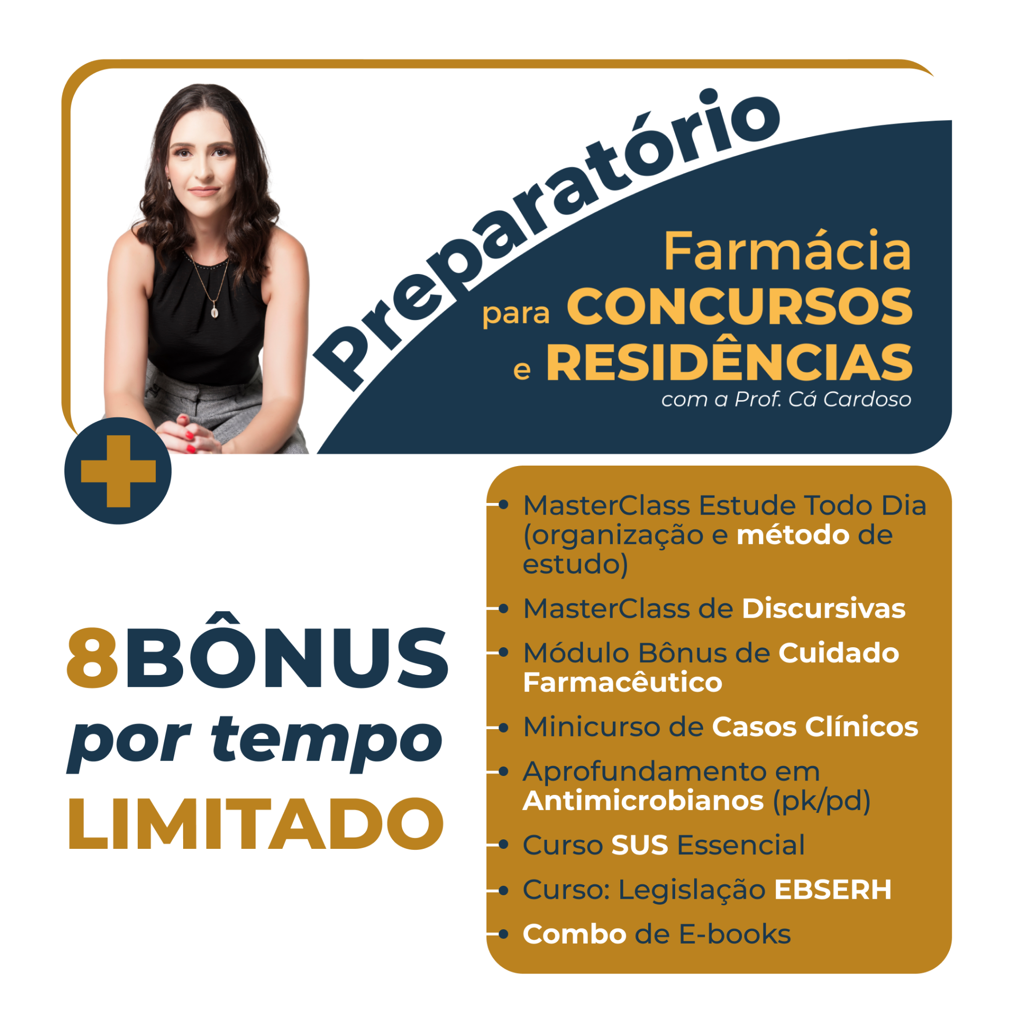 Professora Cá Cardoso Facebook ad from Jan 14, 2026