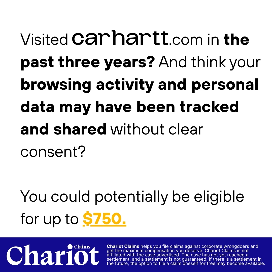 Chariot Claims - formerly ClaimClam Facebook ad