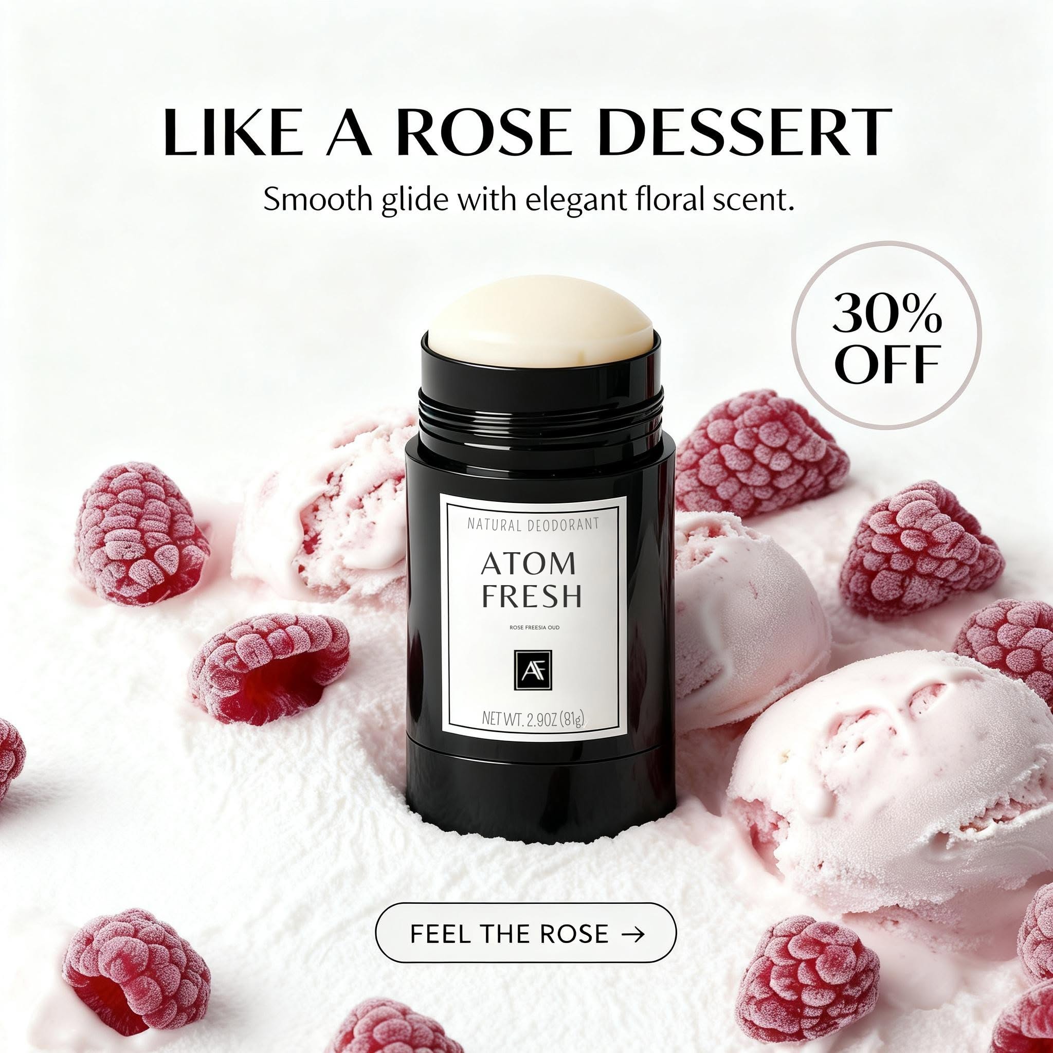 Atomfresh Facebook ad