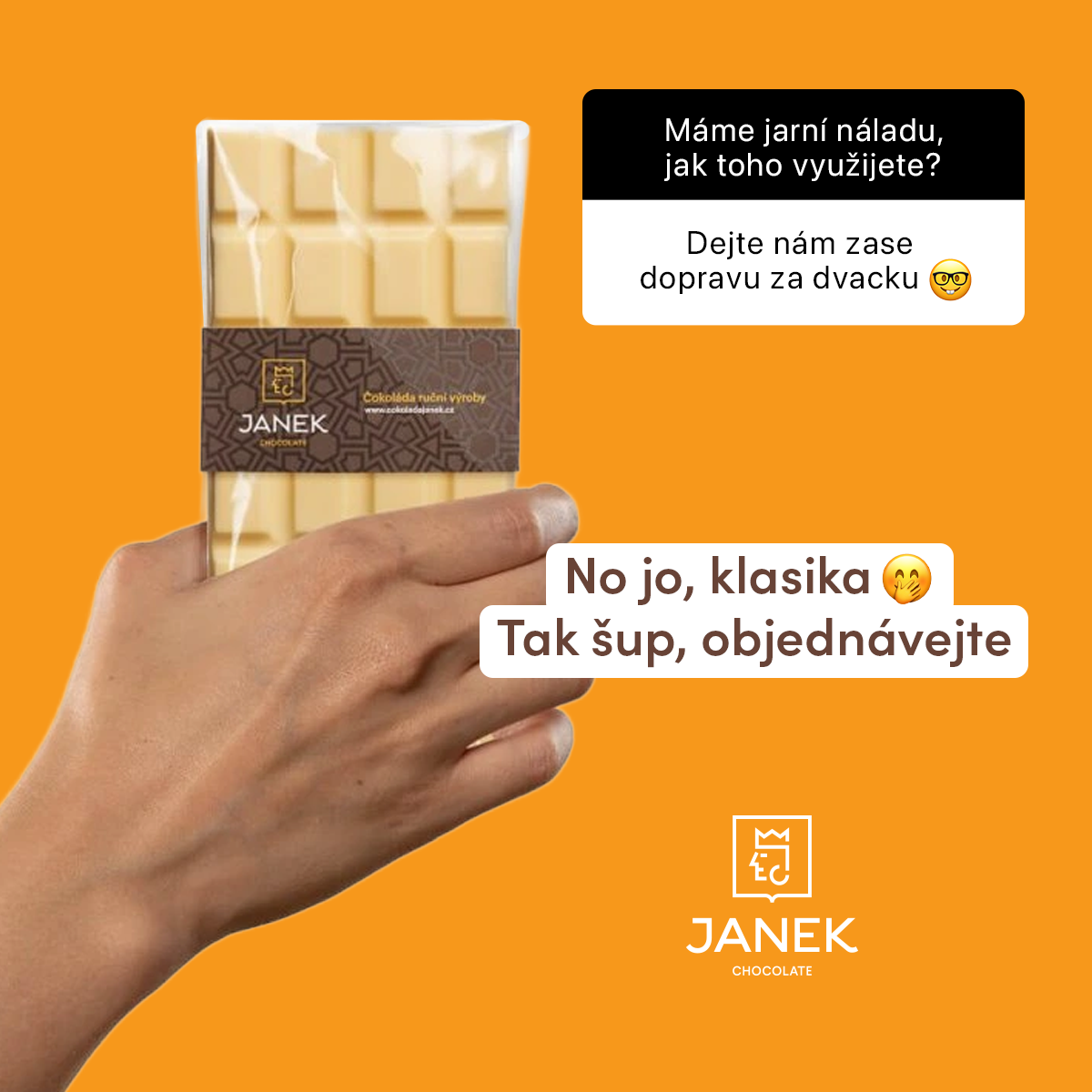 Čokoládovna JANEK Facebook ad