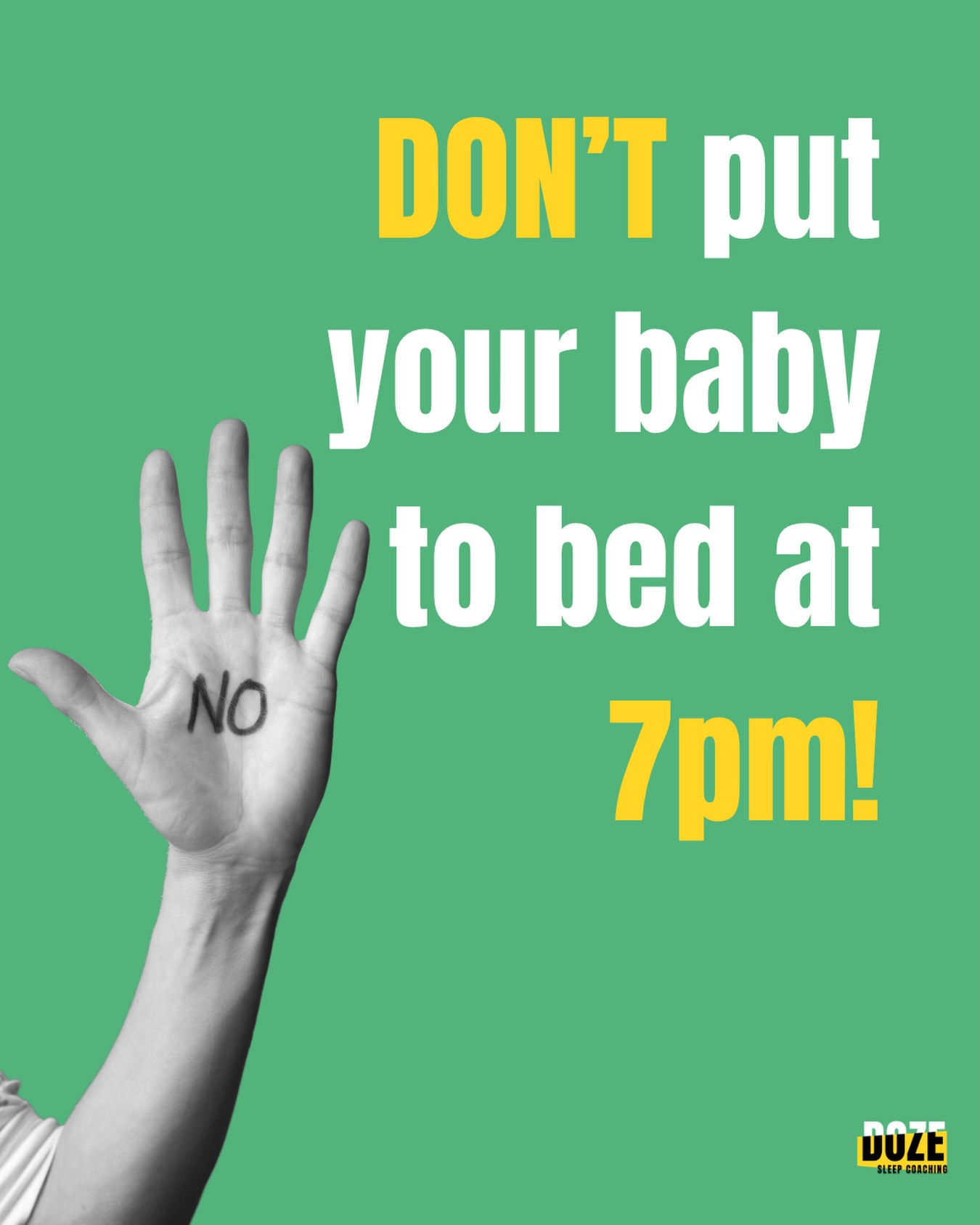 Doze Sleep Coaching Facebook ad