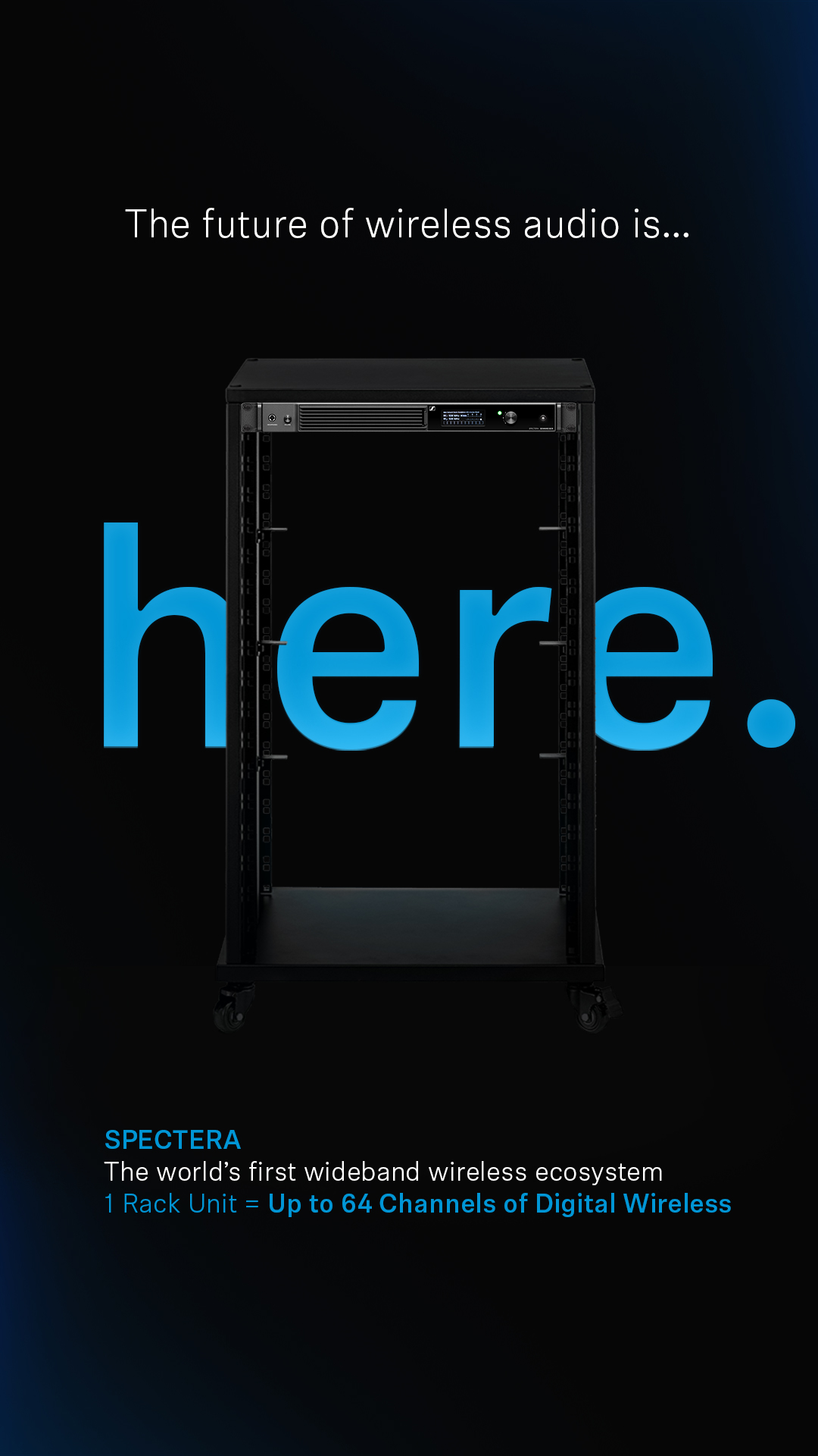Sennheiser Facebook ad: Discover Spectera