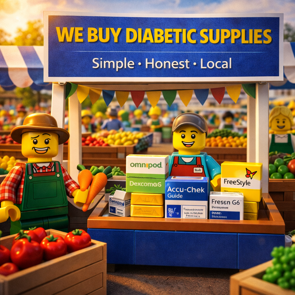 I Buy Diabetic Supply Facebook ad: Sell Your Diabetic Supplies Today!