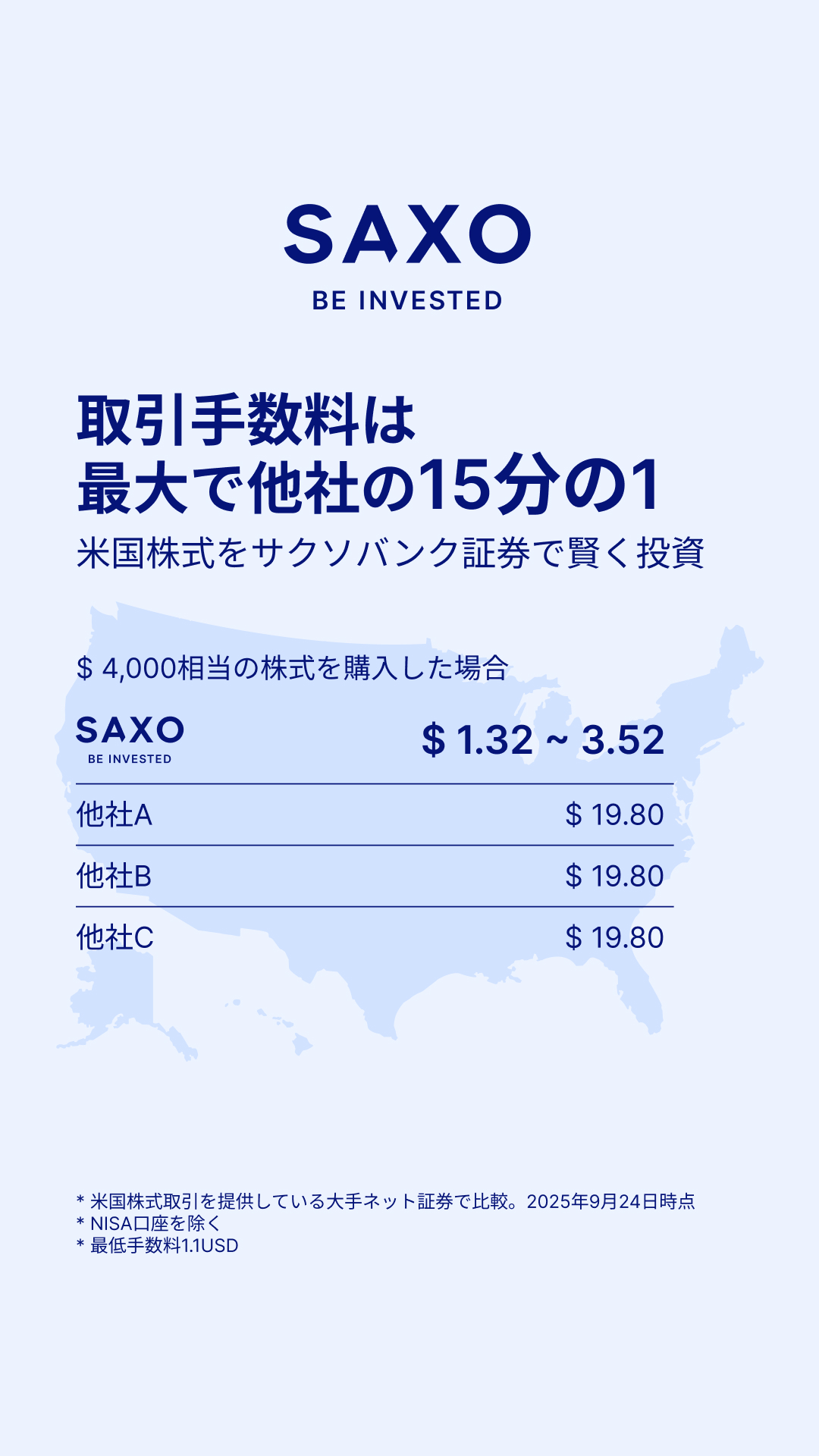 サクソバンク証券株式会社 Facebook ad