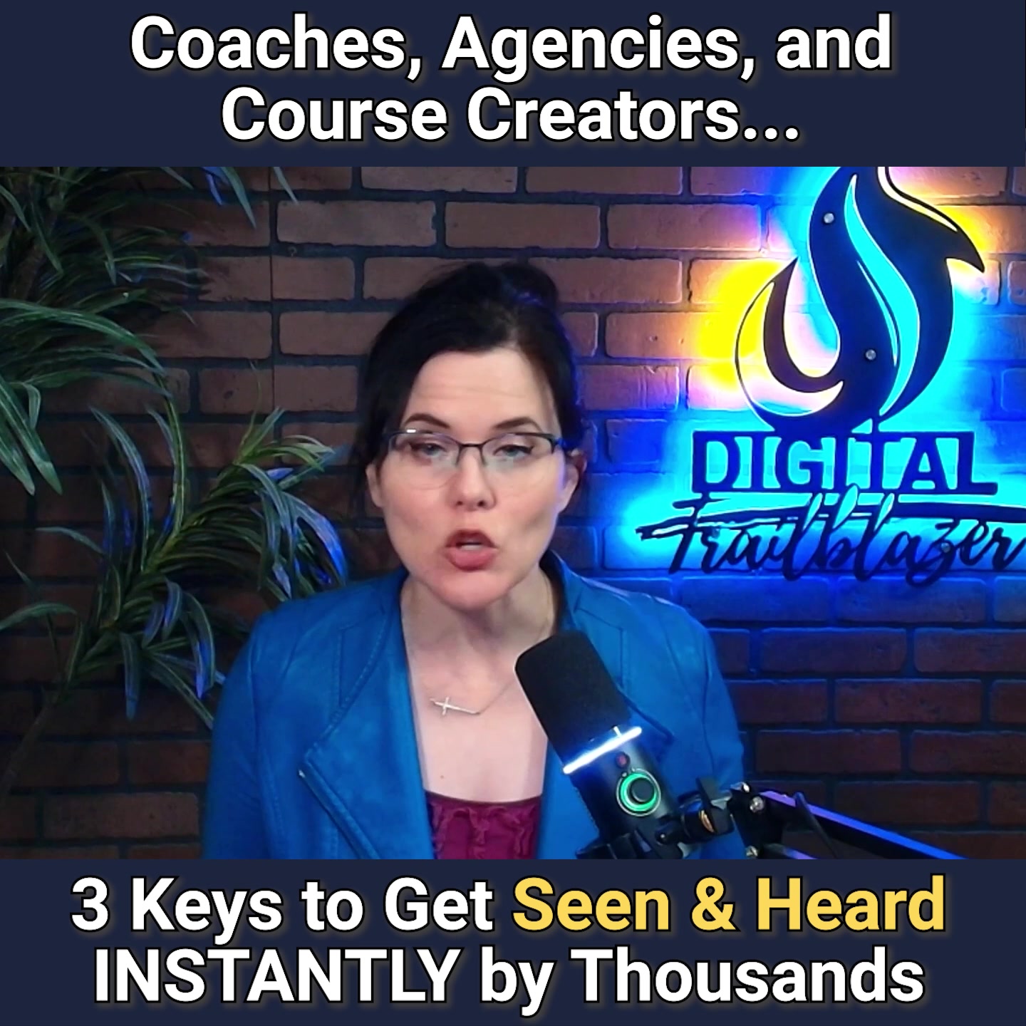 Digital Trailblazer Facebook ad: The way for coaches, agencies, and course creators…