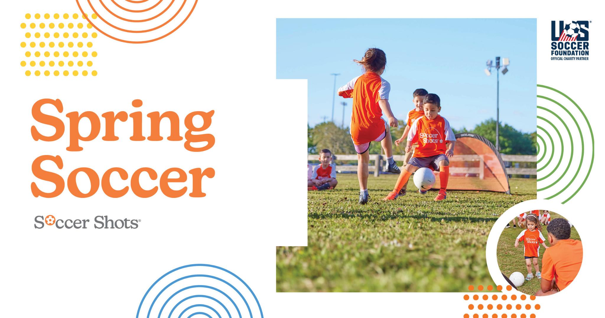 Soccer Shots Westchester/Putnam NY Facebook ad: Enroll for Spring Fun!