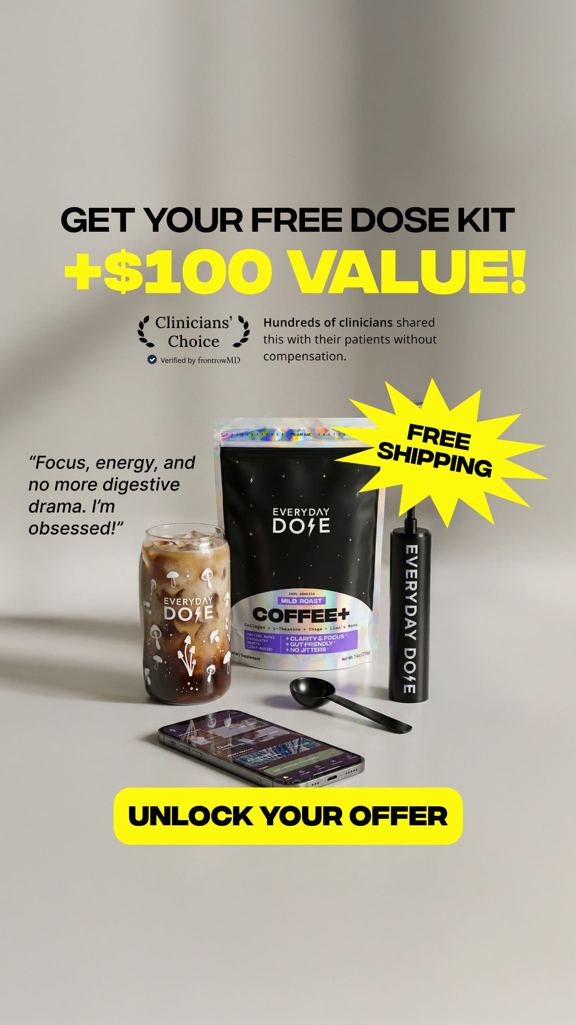 Everyday Dose Facebook ad