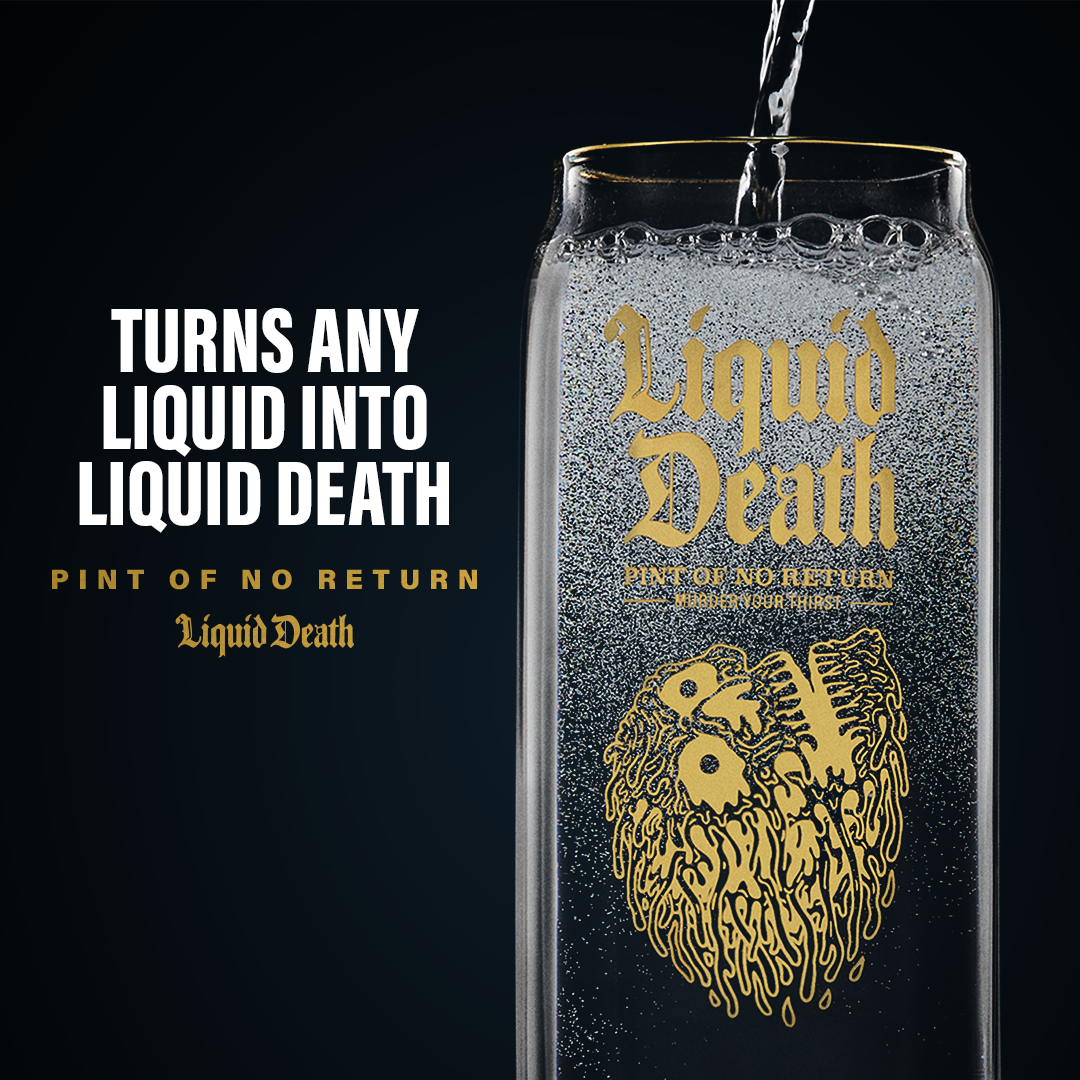 Liquid Death Facebook ad
