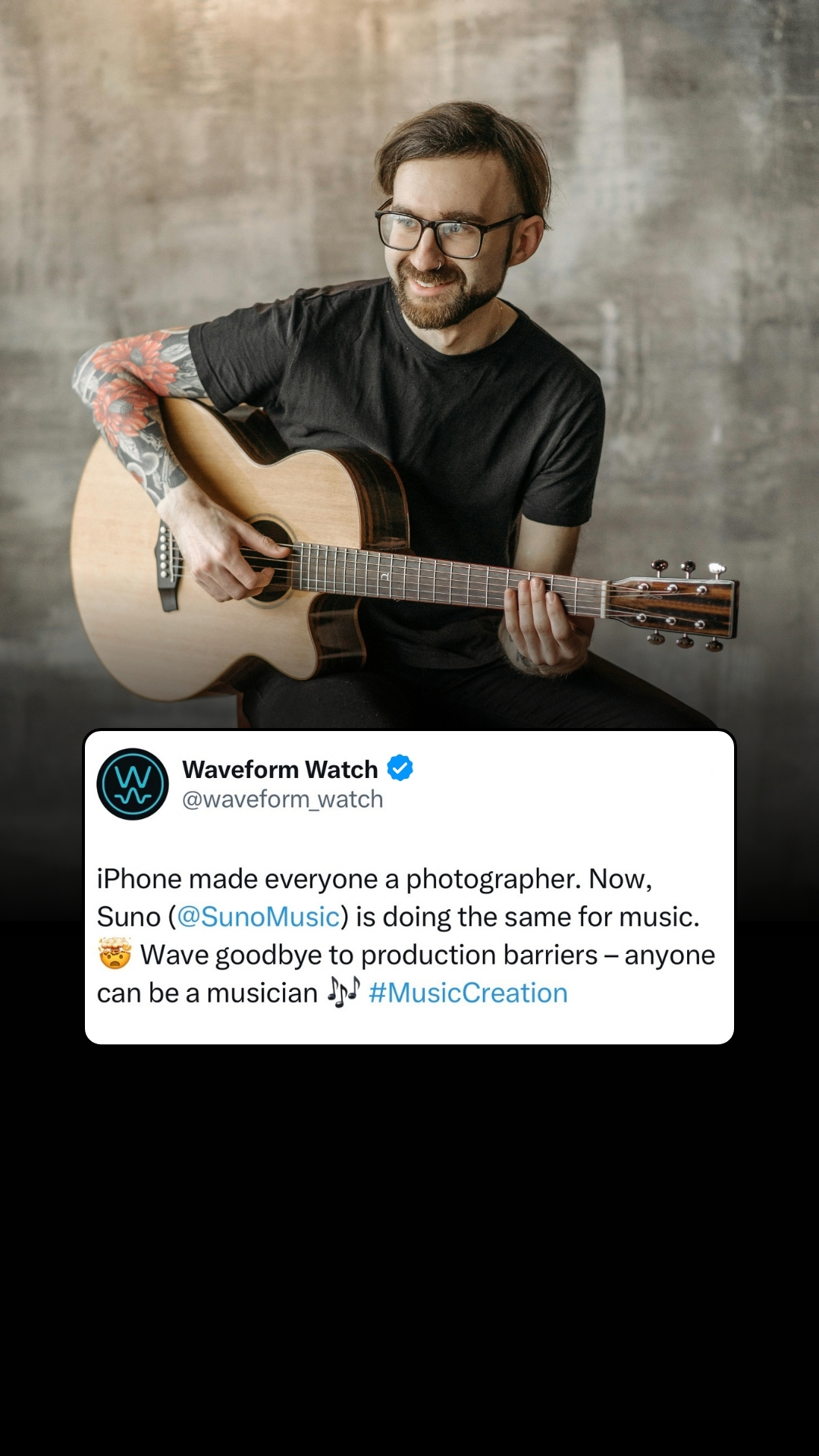Waveform Watch Facebook ad