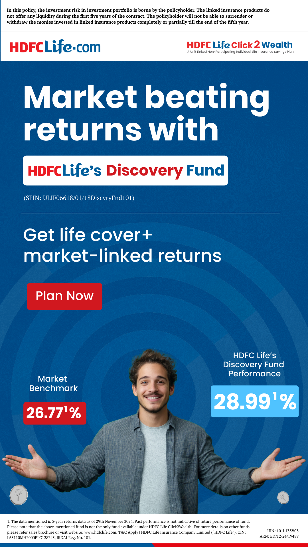 HDFC Life Facebook ad