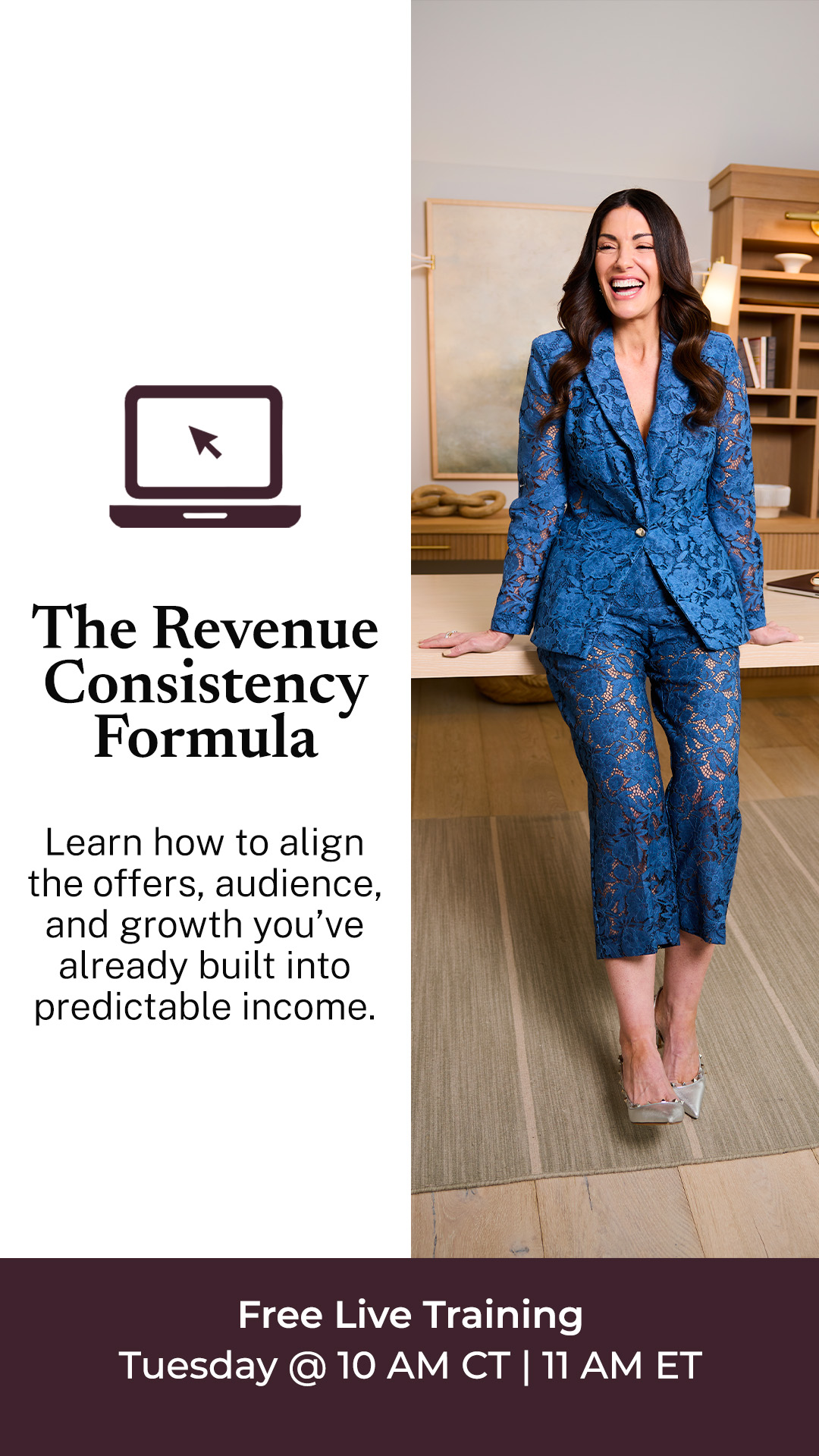 Amy Porterfield Facebook ad