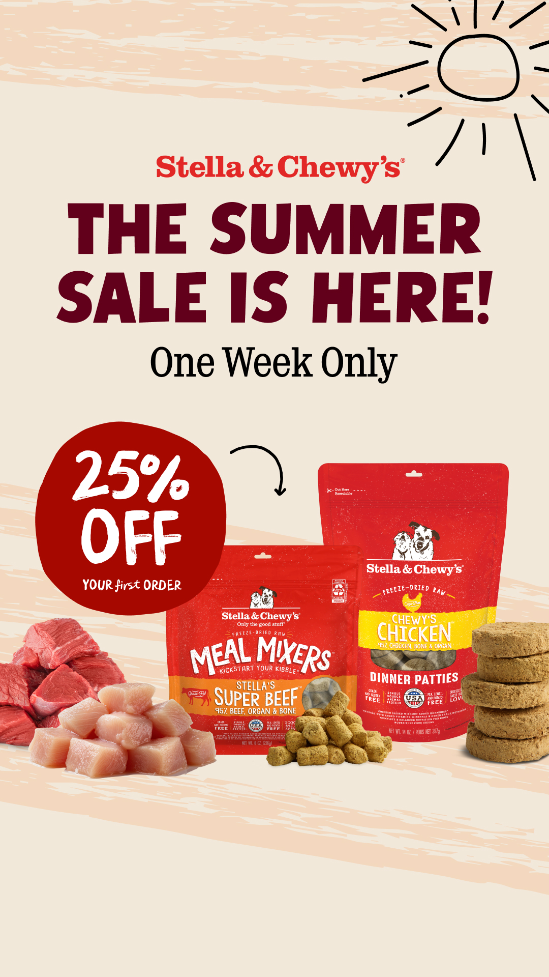 Stella & Chewy's Facebook ad