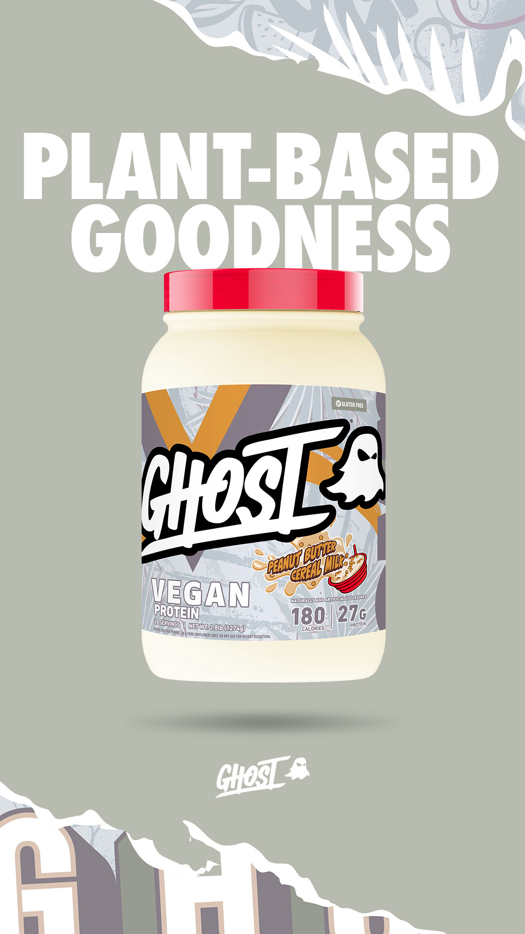 GHOST Facebook ad