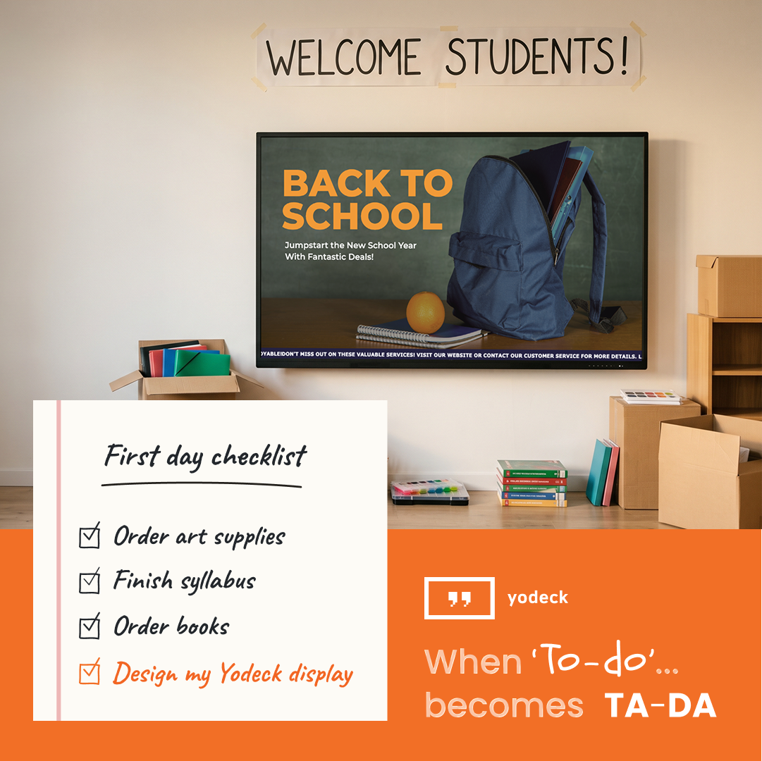 Yodeck Facebook ad: When ‘to-do’ becomes ‘ta-da.’