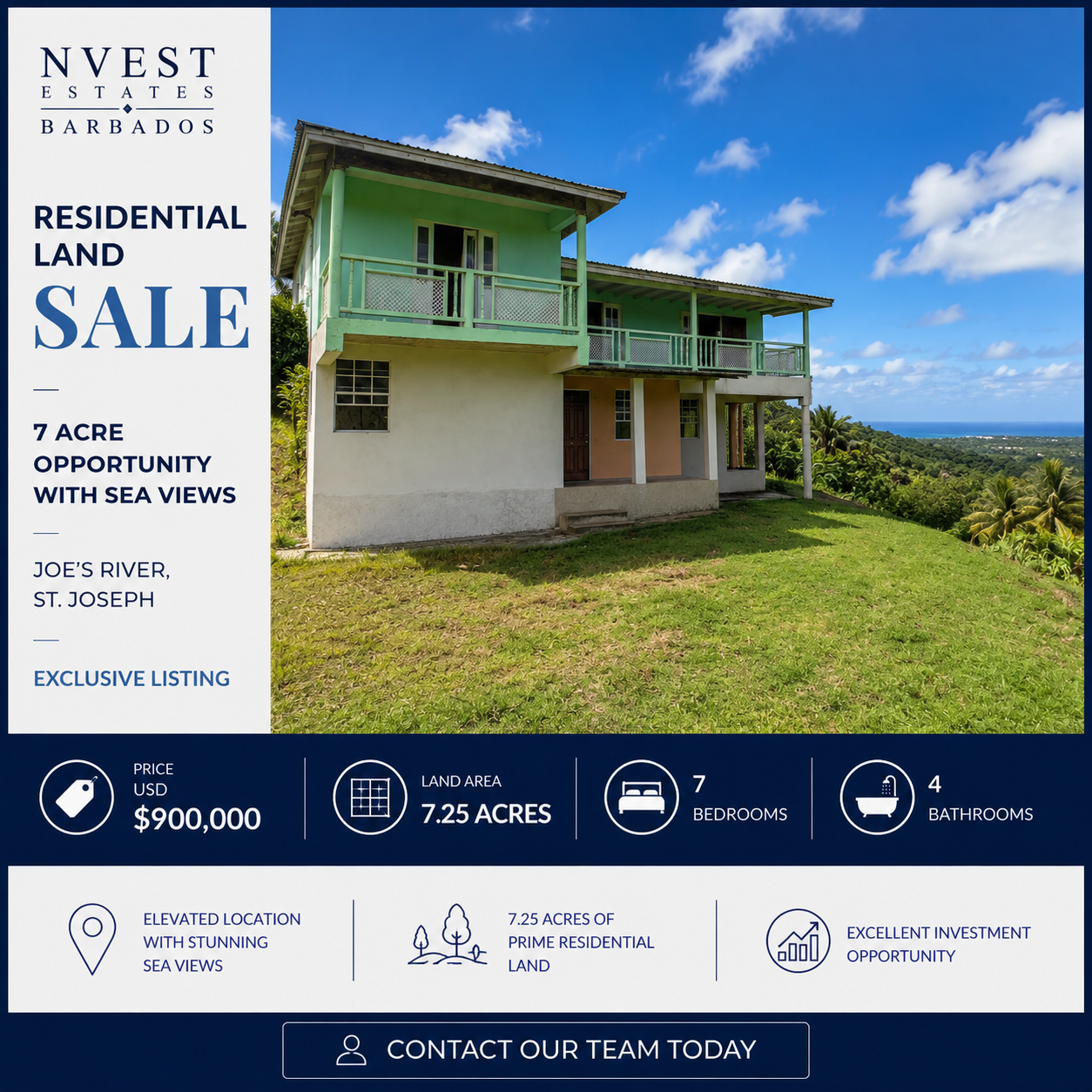 NVEST Estates Facebook ad