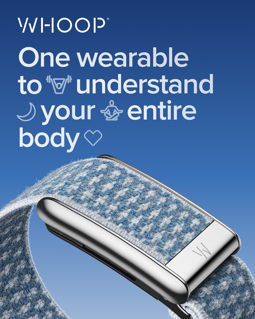 WHOOP Facebook ad