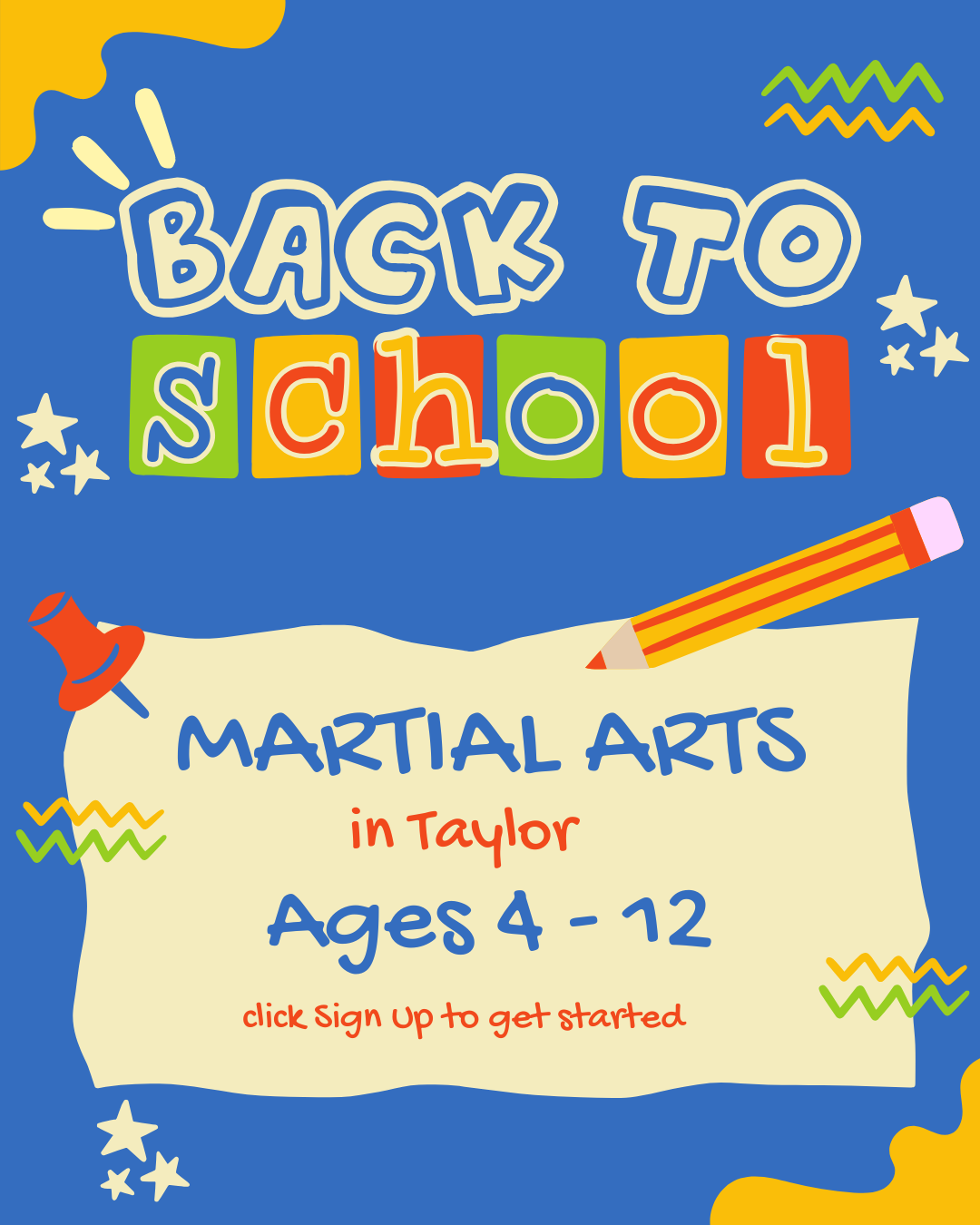 Grand Master Lee Tae Kwon Do Facebook ad