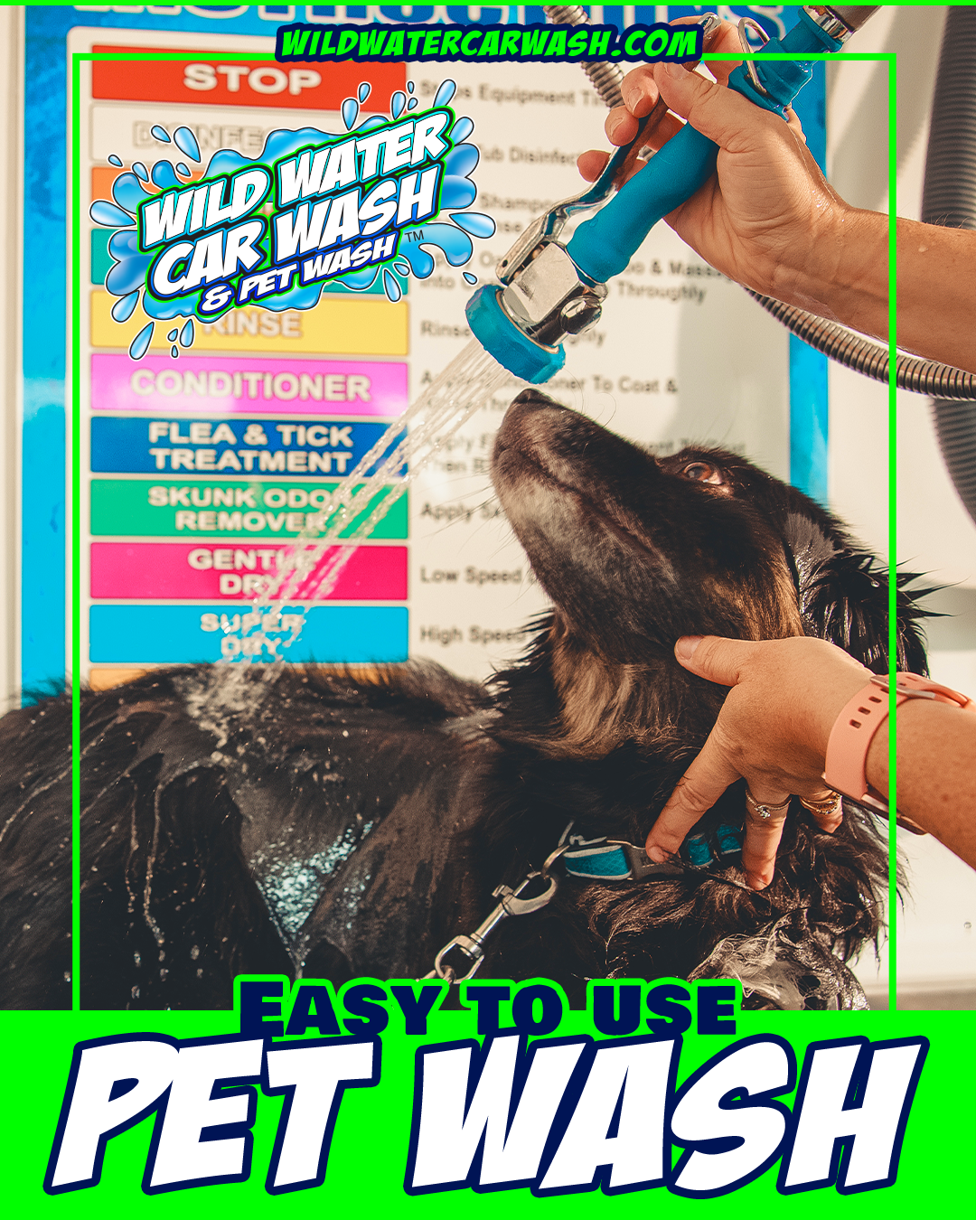 Wild Water Car Wash & Pet Wash Facebook ad