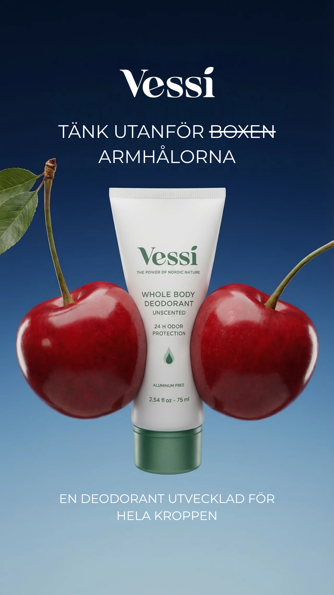 Vessi Sverige Facebook ad