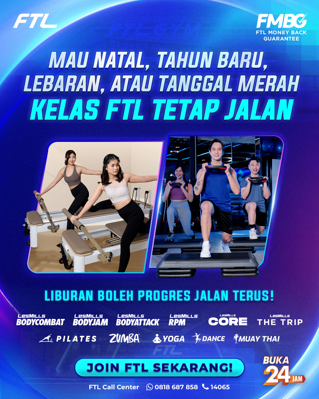 FTL Gym IDN Facebook ad