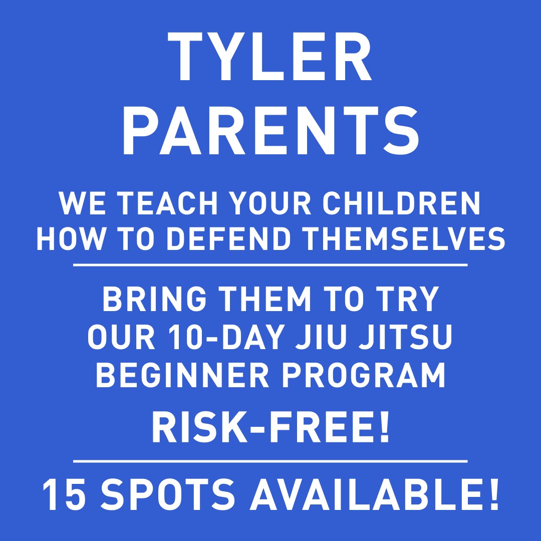 Gracie Barra Tyler Brazilian Jiu-Jitsu & Self Defense Facebook ad: Kids Beginner Program