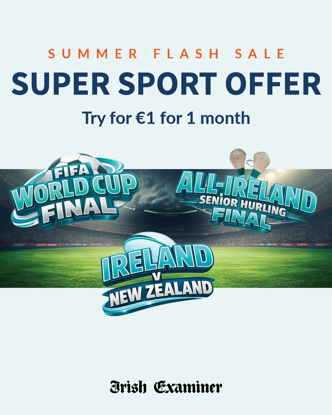 Irish Examiner Facebook ad