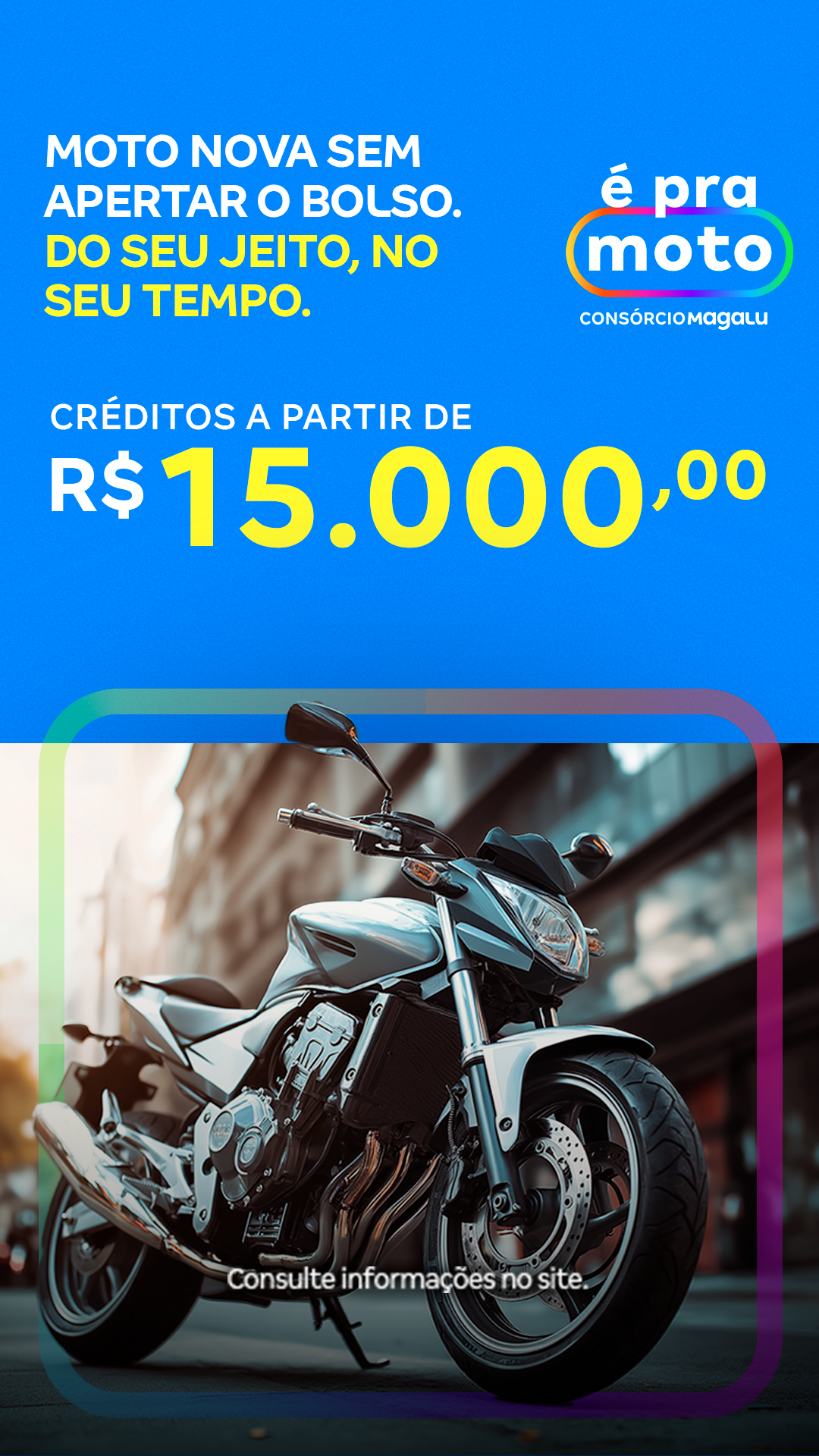 Consórcio Magalu Facebook ad from Jan 15, 2026
