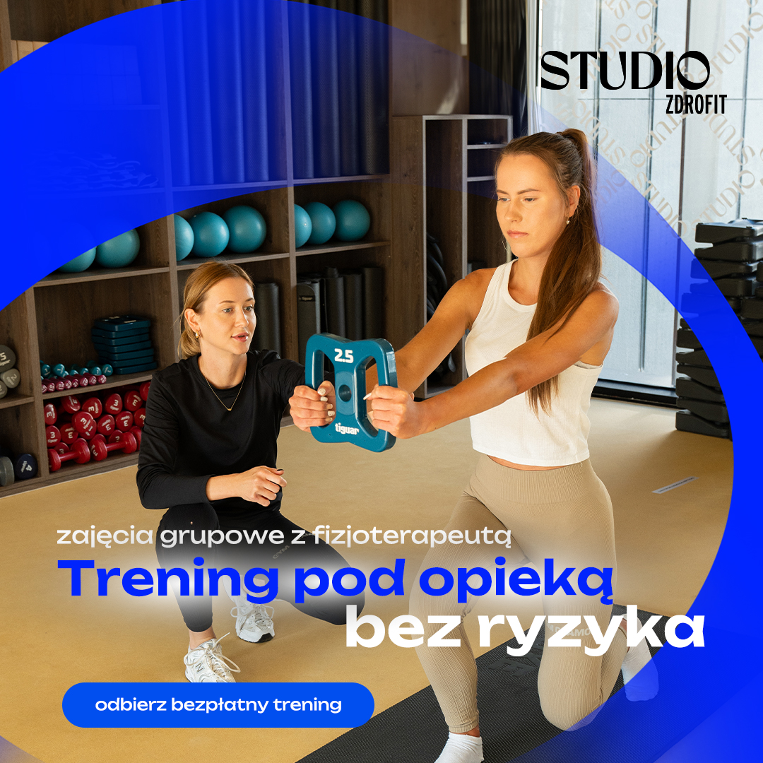 Fitness Klub ZDROFIT Facebook ad: Wracasz do formy po kontuzji? Zrób to z głową!