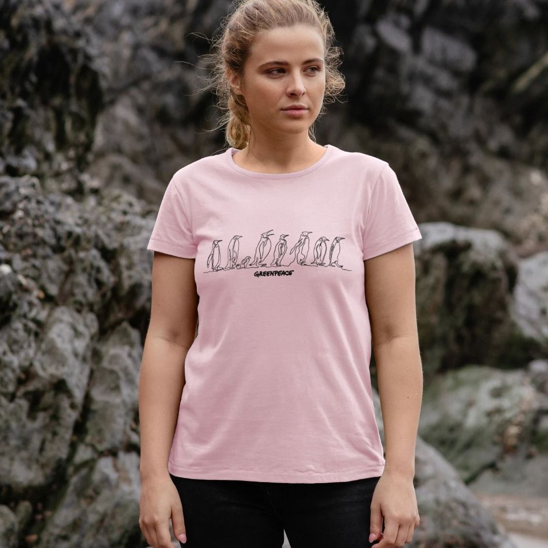 Greenpeace UK Facebook ad: Spark conversations with our eco-friendly clothing!