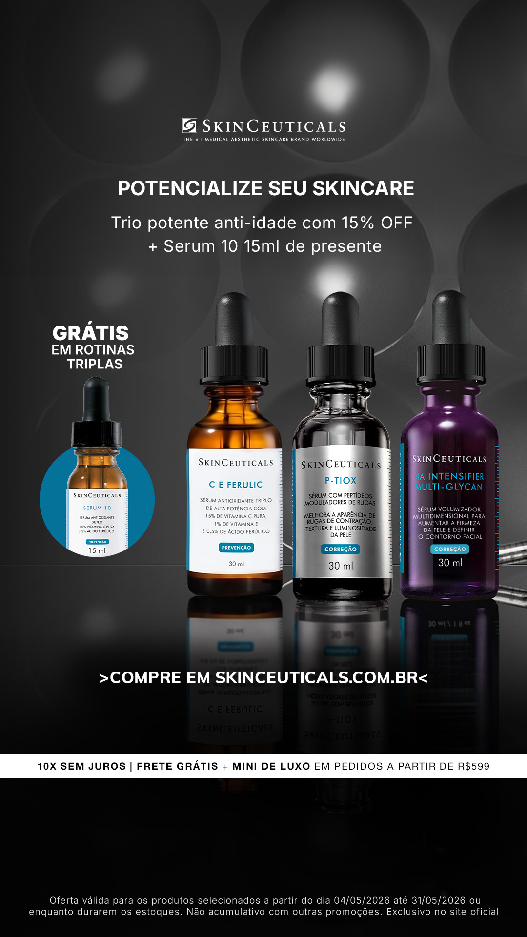 SkinCeuticals Facebook ad